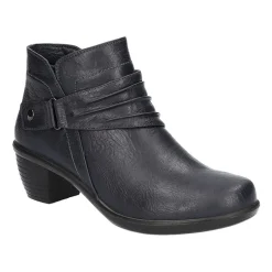 Easy Street Womens Damita Block Heel Booties