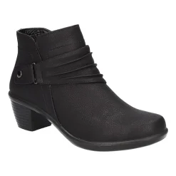 Easy Street Womens Damita Block Heel Booties