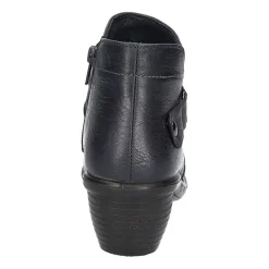 Easy Street Womens Damita Block Heel Booties