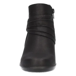 Easy Street Womens Damita Block Heel Booties