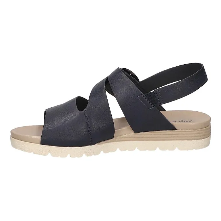 Easy Street Womens Daydream Wedge Sandals