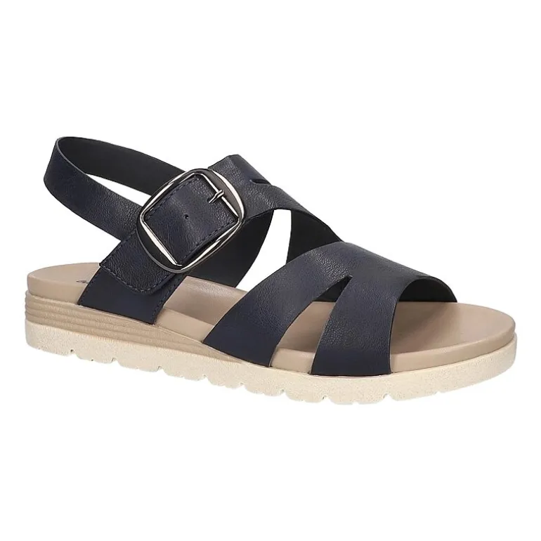 Easy Street Womens Daydream Wedge Sandals