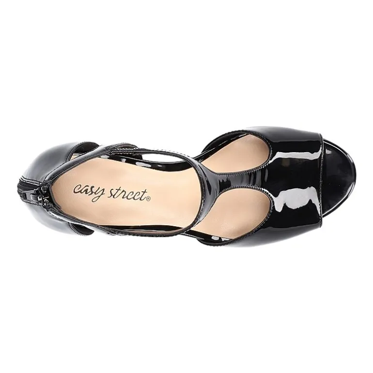 Easy Street Womens Flash Heeled Sandals
