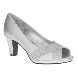 Easy Street Womens Lavish Stiletto Heel Pumps