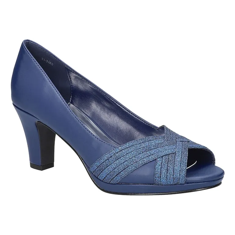 Easy Street Womens Lavish Stiletto Heel Pumps