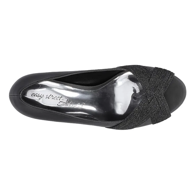 Easy Street Womens Lavish Stiletto Heel Pumps