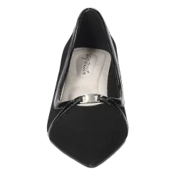 Easy Street Zayn Womens Pointed Closed Toe Kitten Heel Pumps