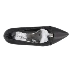 Easy Street Zayn Womens Pointed Closed Toe Kitten Heel Pumps
