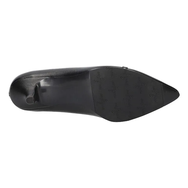 Easy Street Zayn Womens Pointed Closed Toe Kitten Heel Pumps