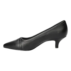 Easy Street Zayn Womens Pointed Closed Toe Kitten Heel Pumps