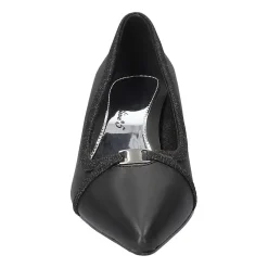 Easy Street Zayn Womens Pointed Closed Toe Kitten Heel Pumps