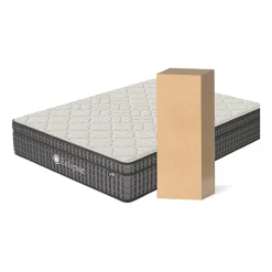 Eclipse Empower 12" Euro Pillow Top Hybrid - Mattress In A Box