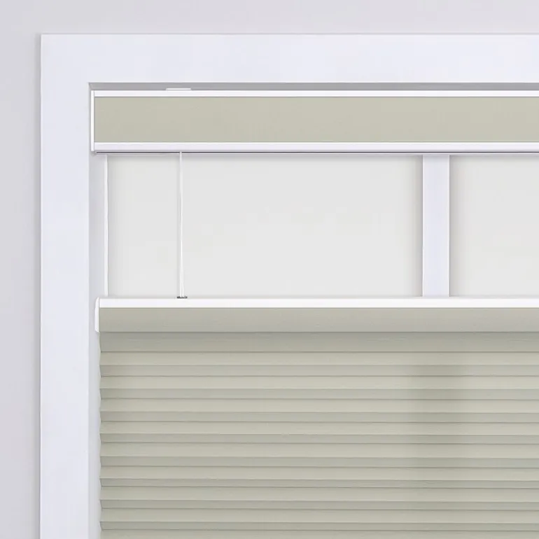 Eco Estates Custom Cordless Top Down Bottom Up Light-Filtering Cellular Shade