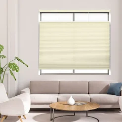 Eco Estates Custom Cordless Top Down Bottom Up Light-Filtering Cellular Shade
