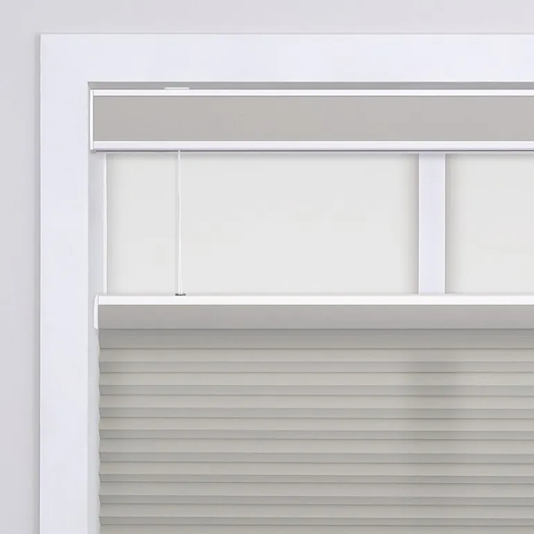 Eco Estates Custom Cordless Top Down Bottom Up Light-Filtering Cellular Shade