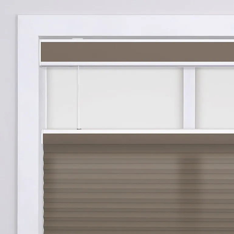 Eco Estates Custom Cordless Top Down Bottom Up Light-Filtering Cellular Shade
