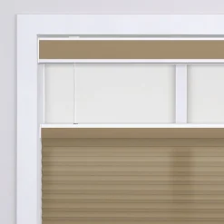 Eco Estates Custom Cordless Top Down Bottom Up Light-Filtering Cellular Shade