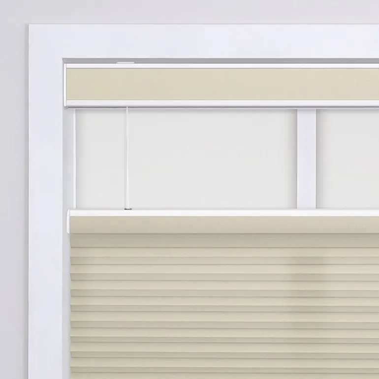 Eco Estates Custom Cordless Top Down Bottom Up Light-Filtering Cellular Shade