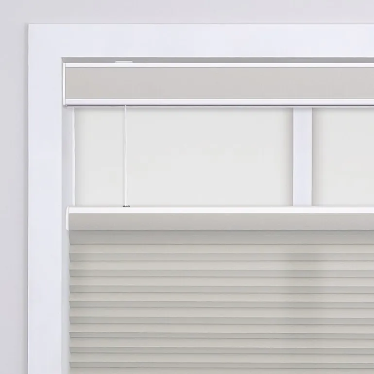 Eco Estates Custom Cordless Top Down Bottom Up Light-Filtering Cellular Shade