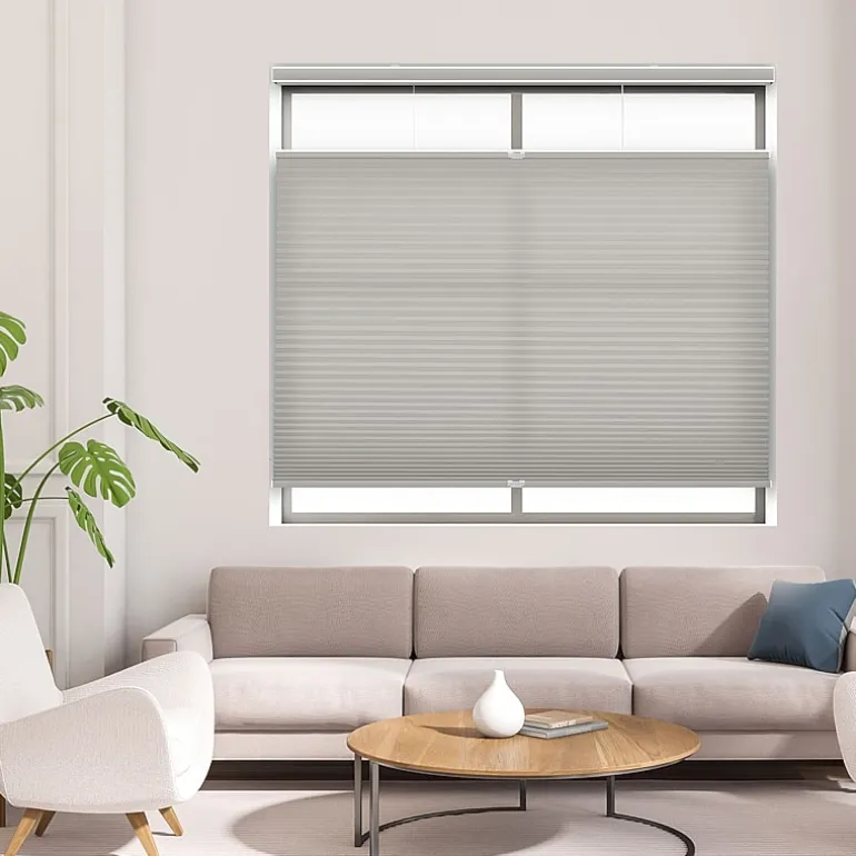 Eco Estates Custom Cordless Top Down Bottom Up Light-Filtering Cellular Shade