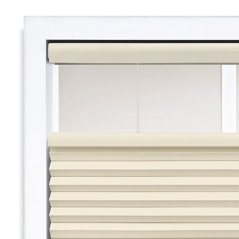 Eco Estates Cut-To-Width Cordless Top Down Bottom Up Blackout Cellular Shade