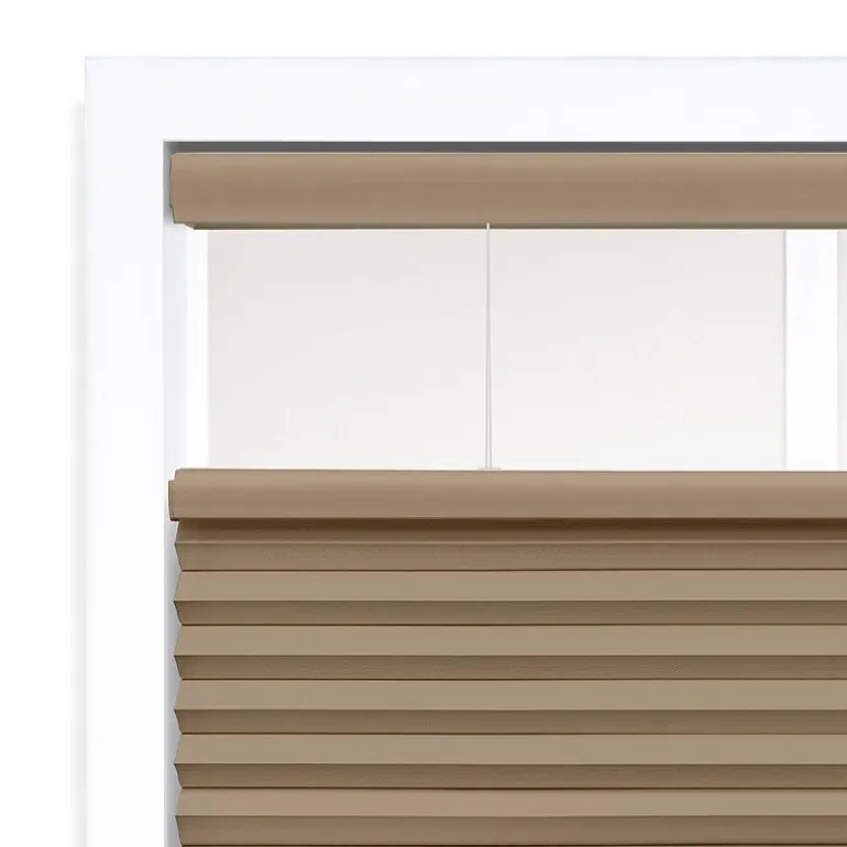 Eco Estates Cut-To-Width Cordless Top Down Bottom Up Blackout Cellular Shade