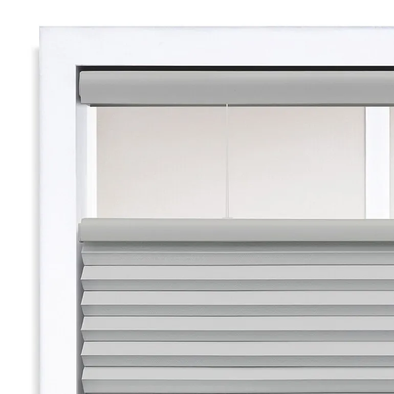 Eco Estates Cut-To-Width Cordless Top Down Bottom Up Blackout Cellular Shade