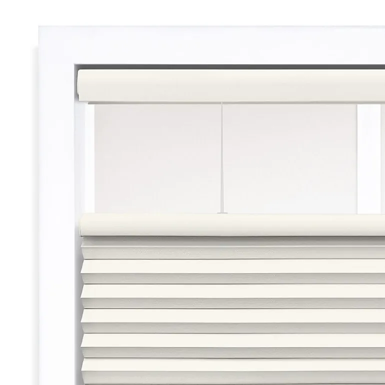 Eco Estates Cut-To-Width Cordless Top Down Bottom Up Blackout Cellular Shade