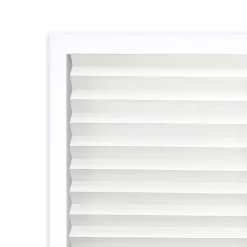 Eco Estates Fabric Cordless Light-Filtering Pleated Shade
