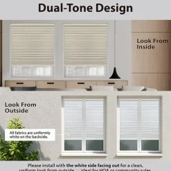 Eco Estates Honeycomb Custom Cordless Blackout Cellular Shade