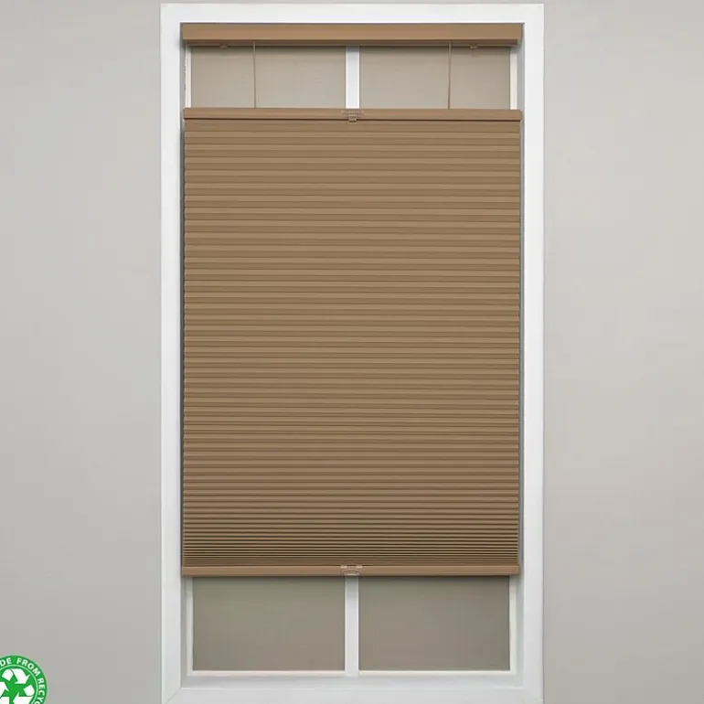 Eco Estates Honeycomb Custom Cordless Top Down Bottom Up Blackout Cellular Shade