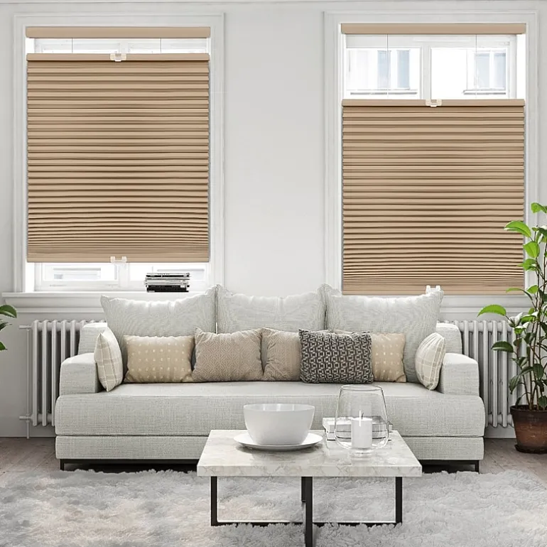 Eco Estates Honeycomb Custom Cordless Top Down Bottom Up Blackout Cellular Shade