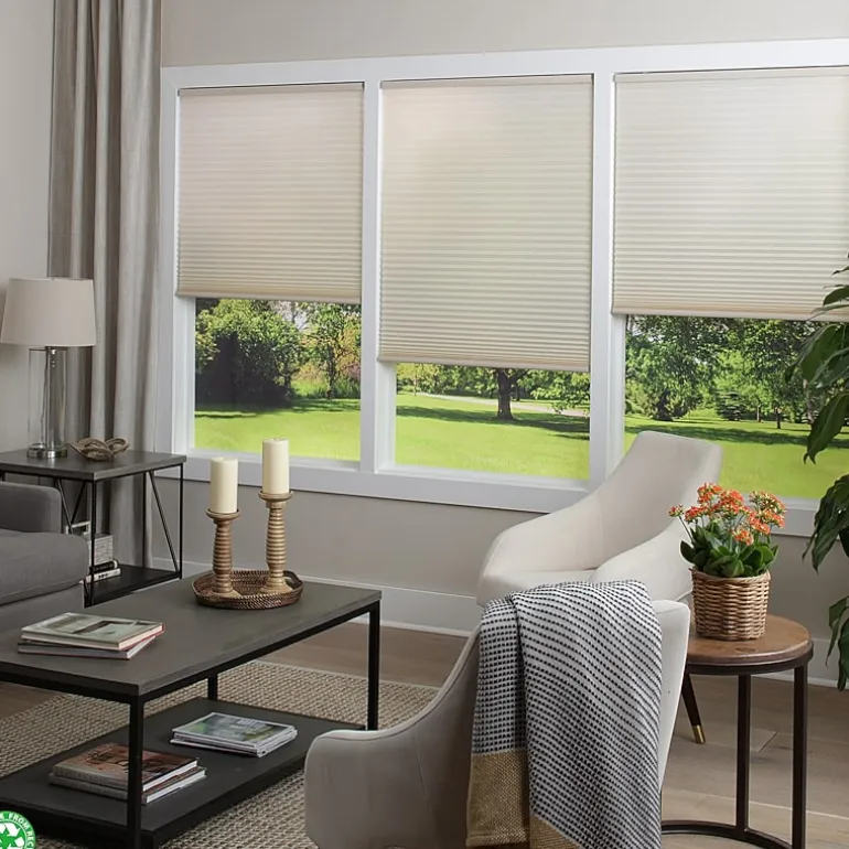 Eco Estates Honeycomb Custom Cordless Light-Filtering Cellular Shade