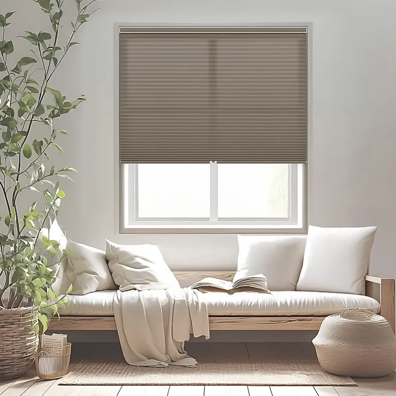 Eco Estates Modern Signature Collection Custom Cordless Light-Filtering Cellular Shade