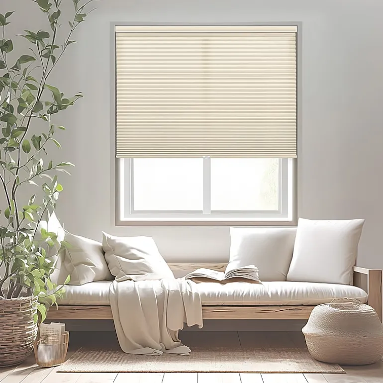 Eco Estates Modern Signature Collection Custom Cordless Light-Filtering Cellular Shade