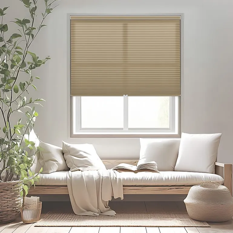 Eco Estates Modern Signature Collection Custom Cordless Light-Filtering Cellular Shade
