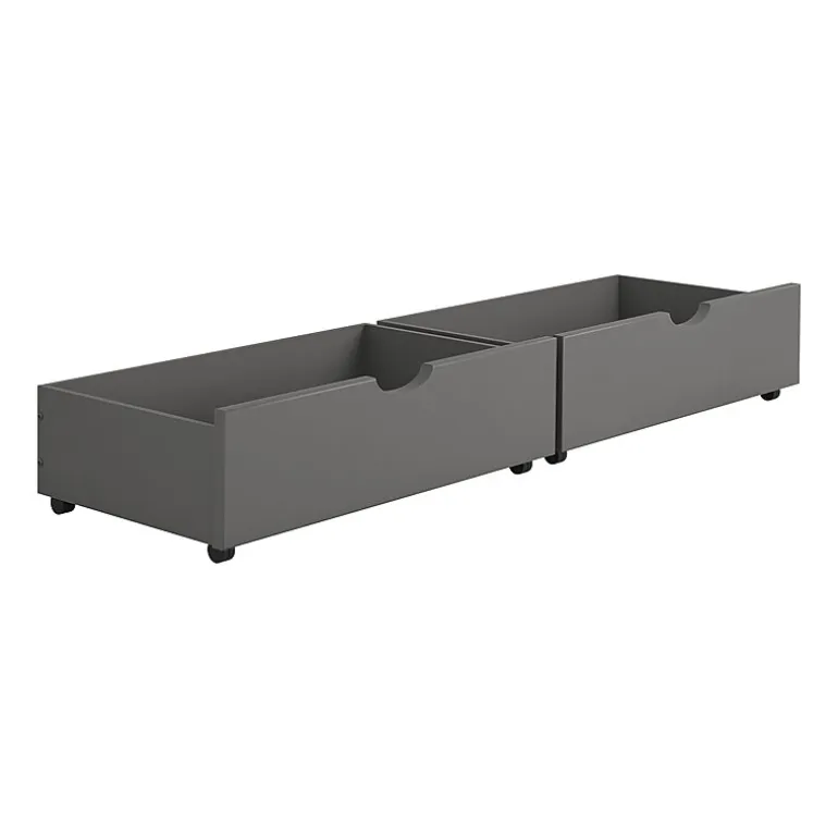 Econo Modern Full Bed with Dual Underbed Drawers