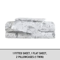 Eddie Bauer Big Foot Hiking Trip Sheet Set