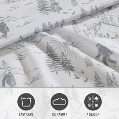 Eddie Bauer Big Foot Hiking Trip Sheet Set