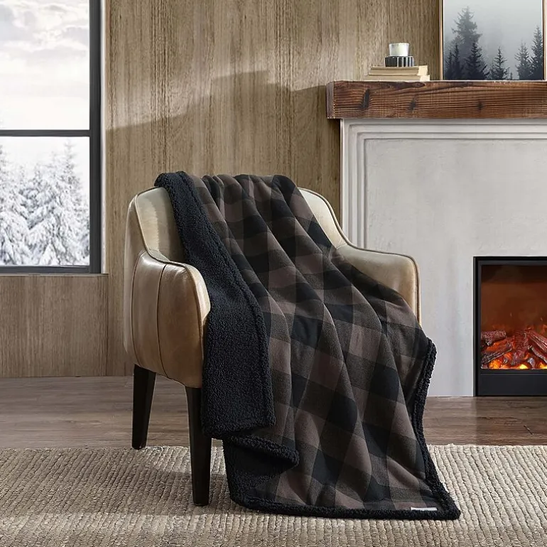 Eddie Bauer Cabin Cotton Flannel Lightweight Throw