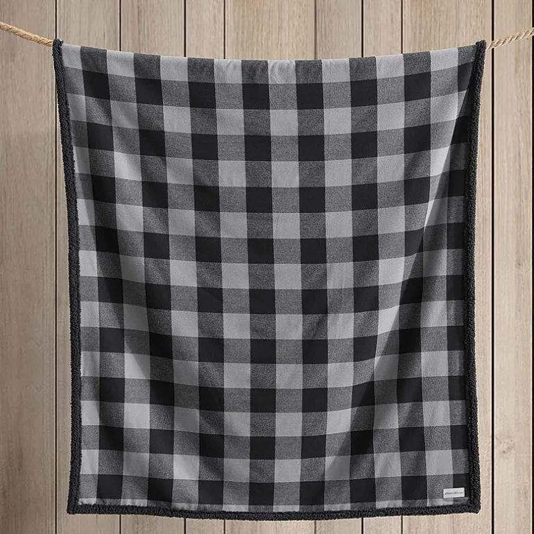 Eddie Bauer Cabin Cotton Flannel Lightweight Throw