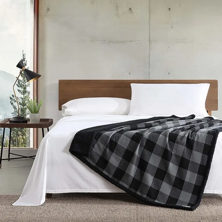 Eddie Bauer Cabin Cotton Flannel Lightweight Throw