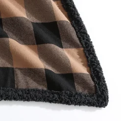 Eddie Bauer Cabin Plaid Cotton Flannel Lightweight Throw