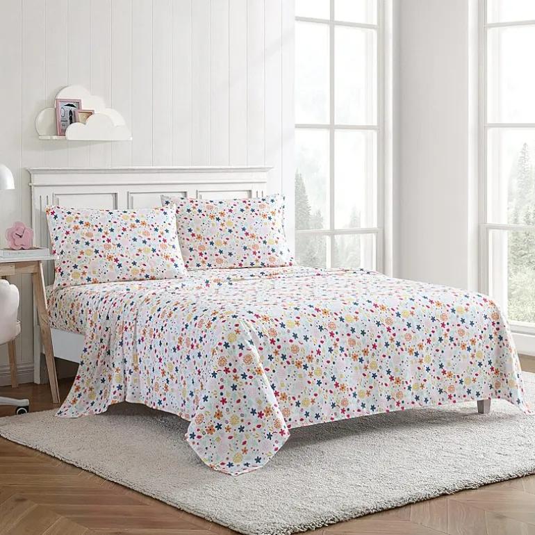 Eddie Bauer Colorful Floral Sheet Set