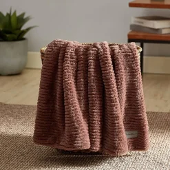 Eddie Bauer Corduroy Washable Lightweight Throw