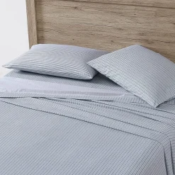Eddie Bauer 100% Cotton Percale Deep Pocket Sheet Set
