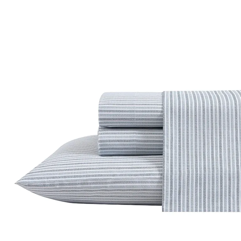 Eddie Bauer 100% Cotton Percale Deep Pocket Sheet Set