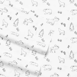Eddie Bauer 100% Cotton Percale Deep Pocket Sheet Set