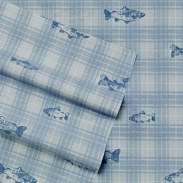 Eddie Bauer 100% Cotton Percale Deep Pocket Sheet Set