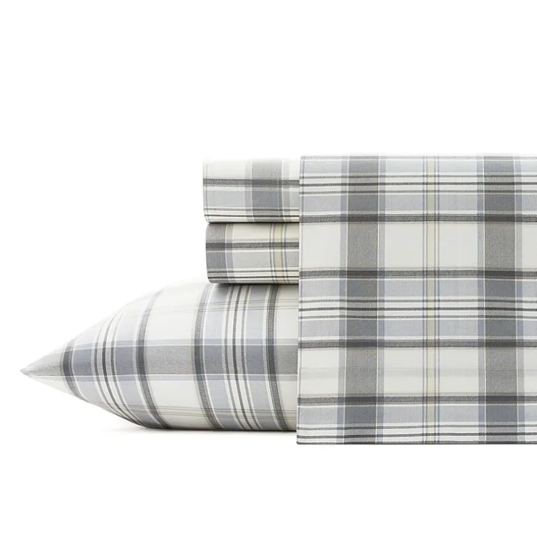 Eddie Bauer 100% Cotton Percale Deep Pocket Sheet Set